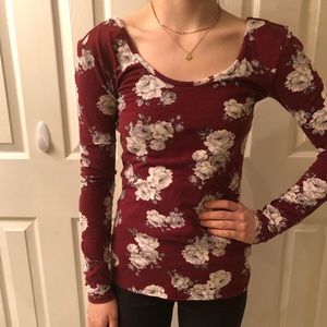 Floral long sleeve